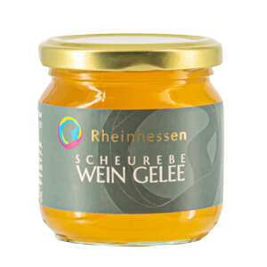 Weingelee von der Scheurebe